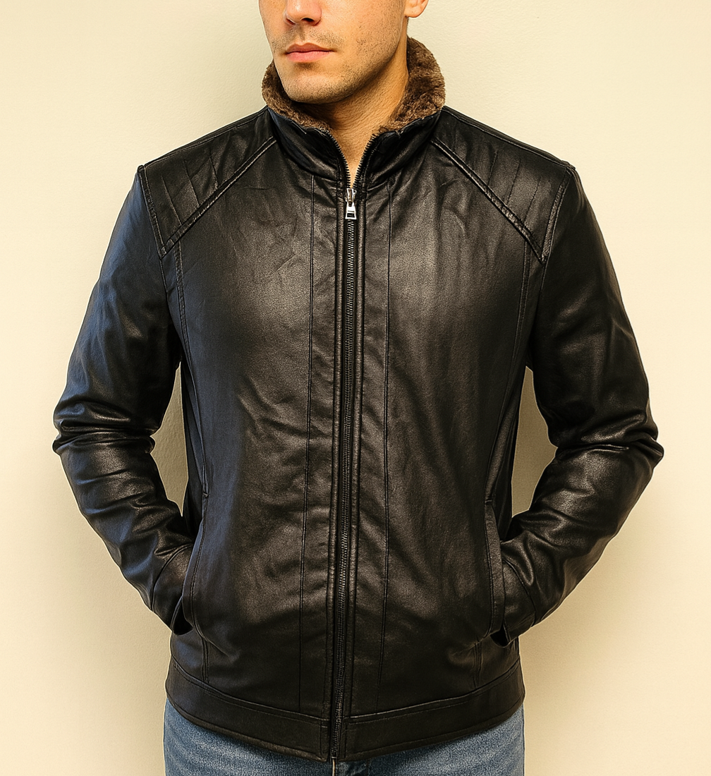 Leather Jumpers & Jackets