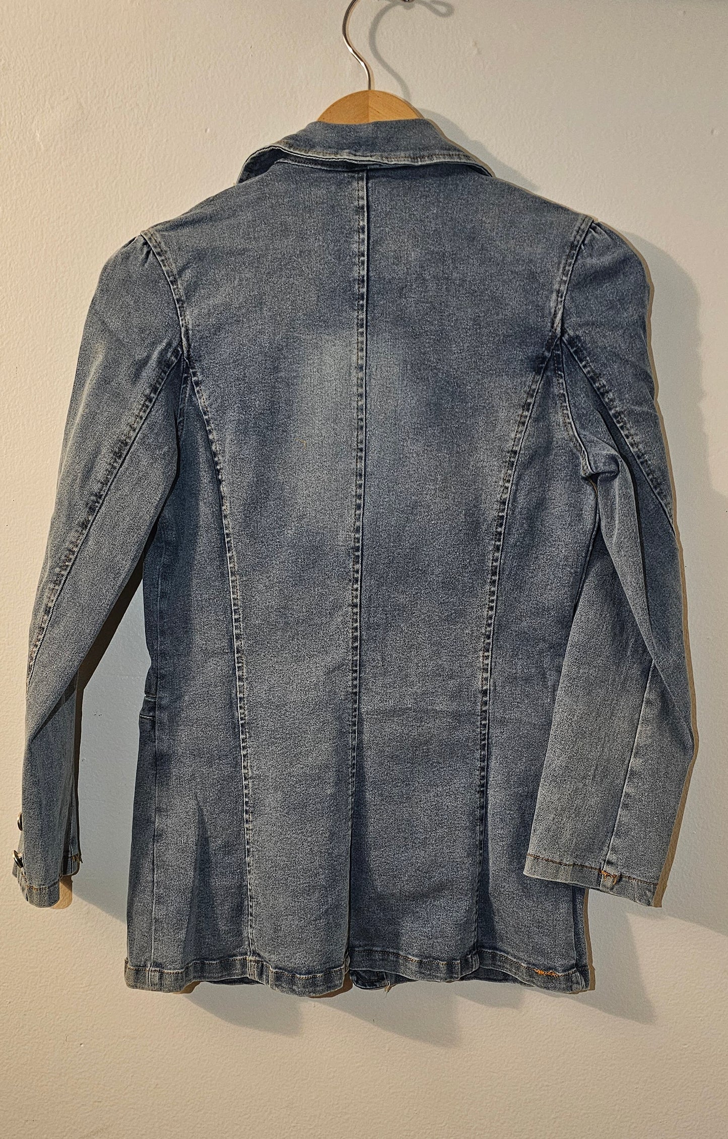 Denim Blazer Jacket - Classic Blue | Nobel Fashions