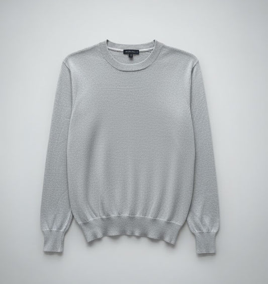 Classic Fine Knit Crewneck Sweater - Men's Edition