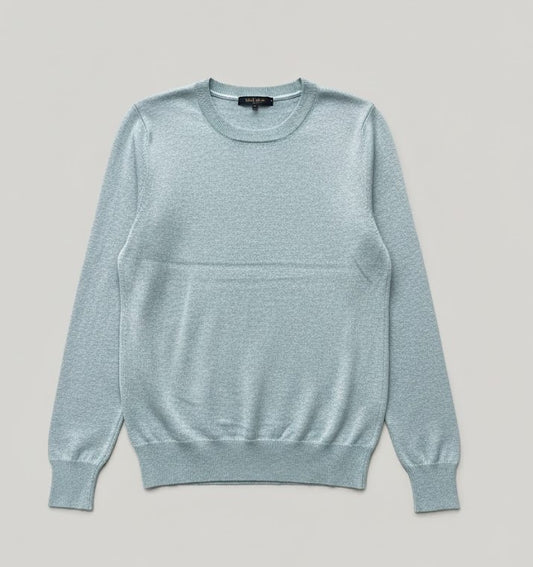 Classic Fine Knit Crewneck Sweater - Men's Edition
