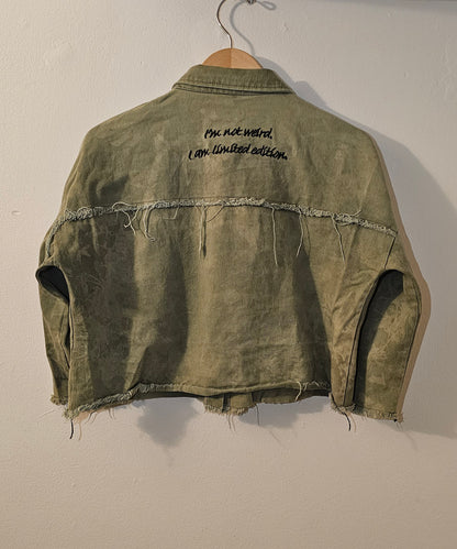 Limited Edition Army Green Jacket - Nobel Fashions